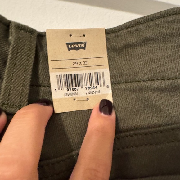Levi’s Superflow Green Pants NWT 29x32 - Picture 4 of 4